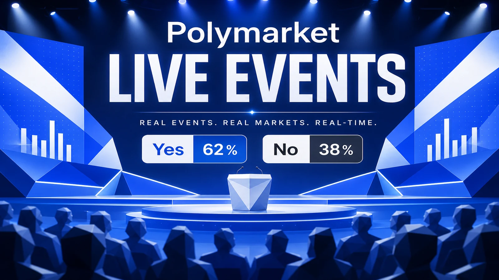 Polymarket live events probability board